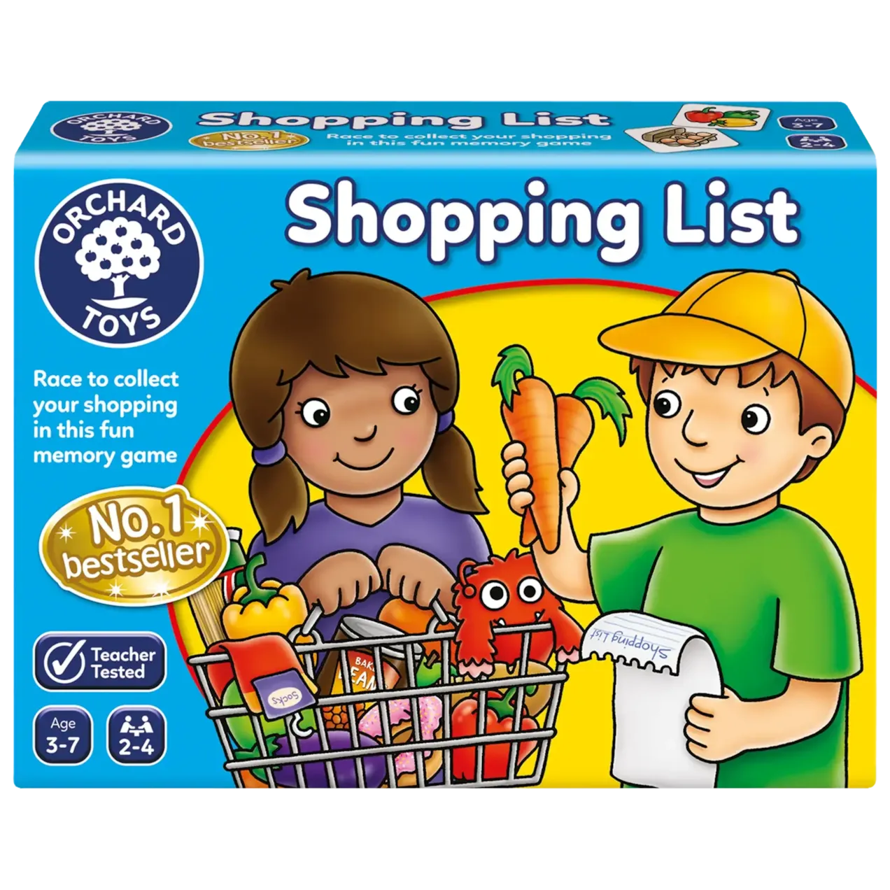 Shopping List Memory Game 購物清單配對及記憶遊戲