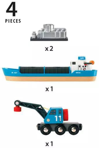 Freight Ship & Crane