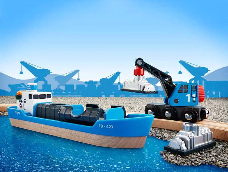 Freight Ship & Crane