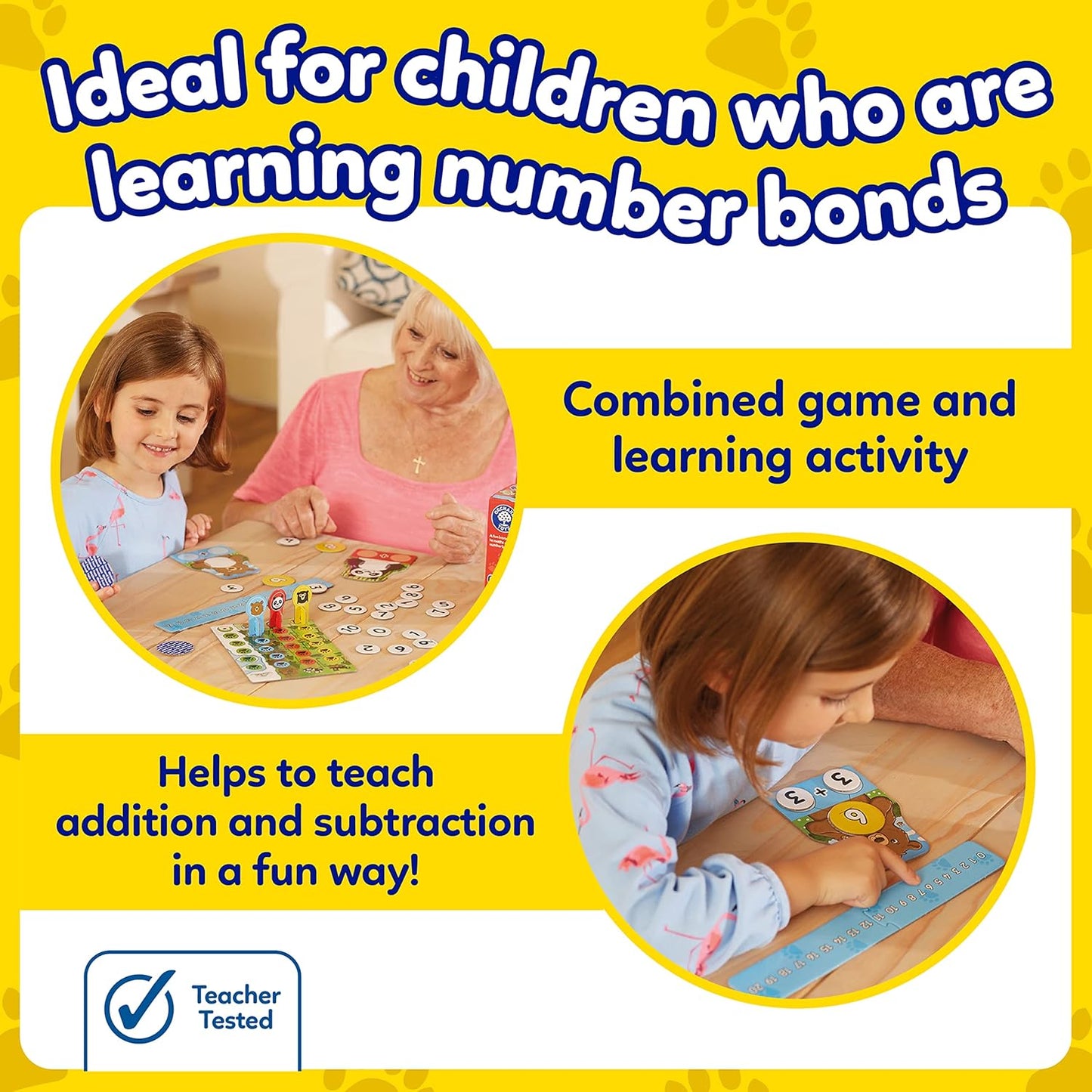 Number Bears Addition and Subtraction Game