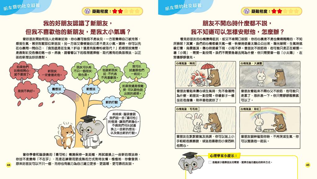 兒童小題大解答:50個社交疑難解答之書