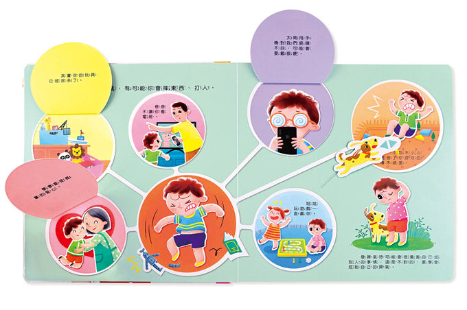 跟壞脾氣說拜拜-幼兒情緒管理互動遊戲書