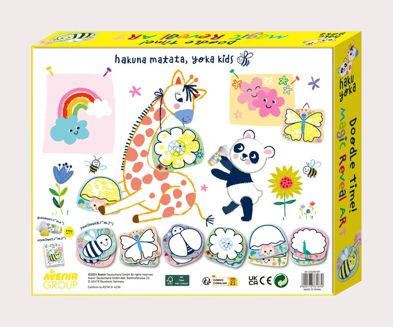 Doodle Time!: Magic Reveal Art Garden