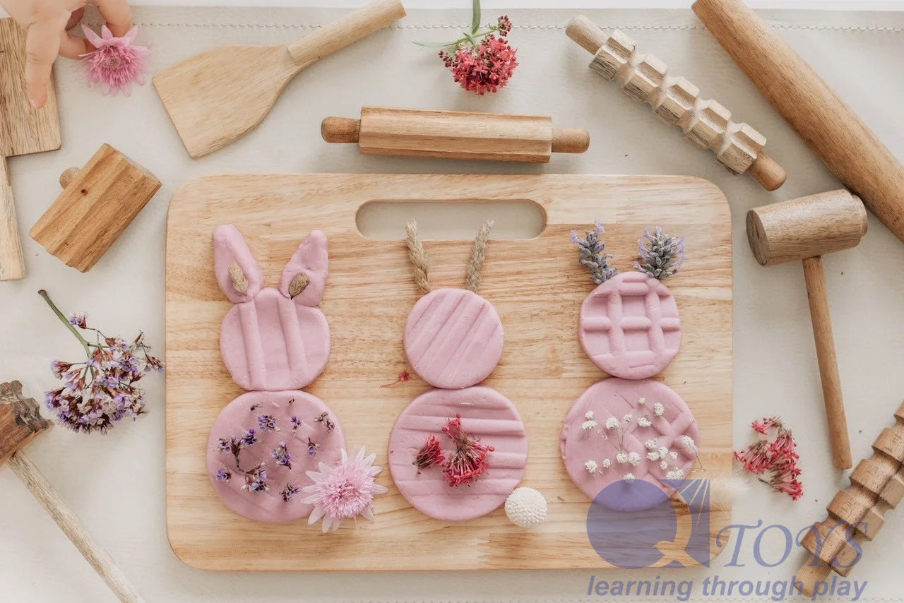 Wooden Playdough Kit