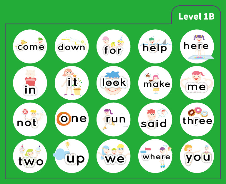 Go! 220+2 Sight Word Picture Cards