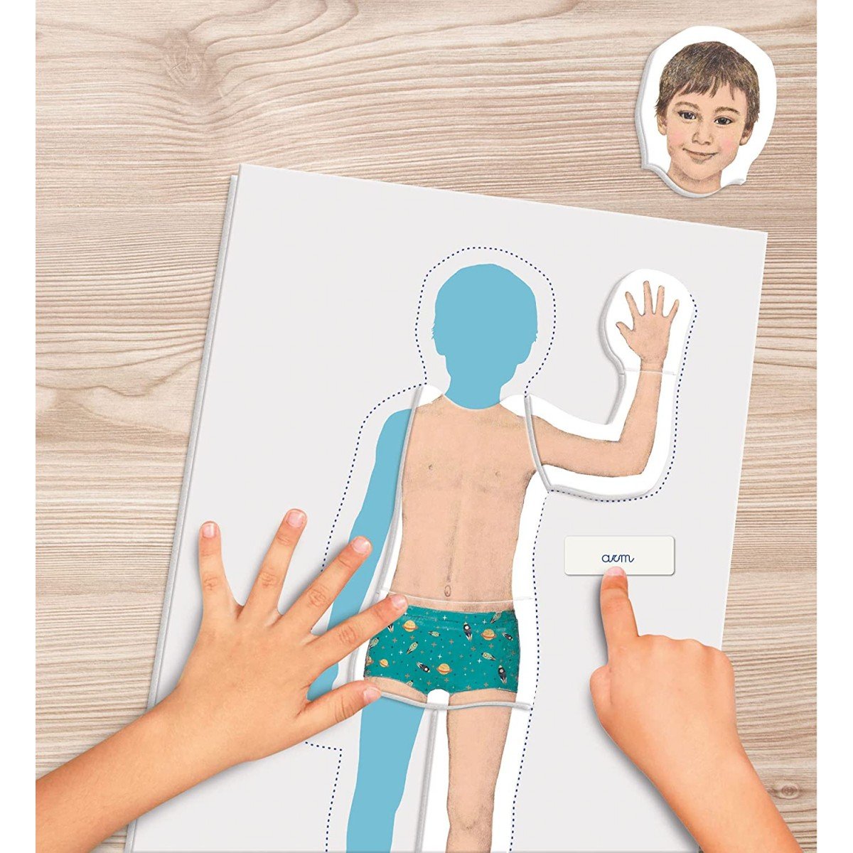 Montessori Human Body Jigsaw Puzzle