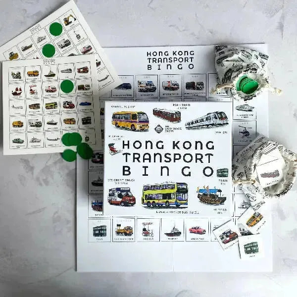 Hong Kong Transport Bingo