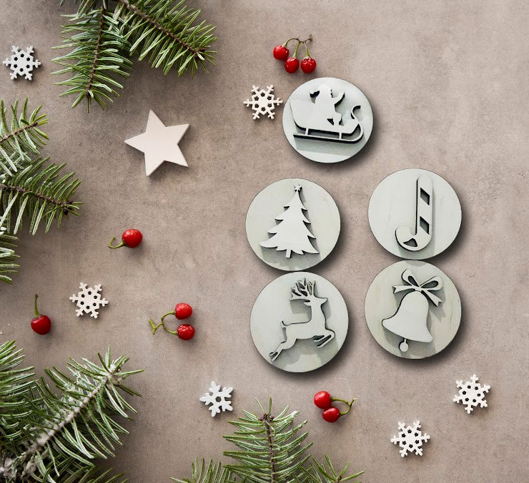 Dough Stampers (Christmas)