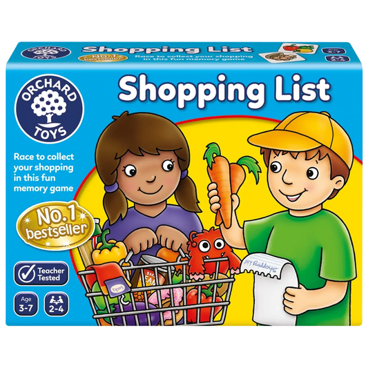 Shopping List Memory Game 購物清單配對及記憶遊戲