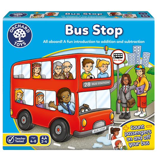 Bus Stop Addition and Subtraction Game 巴士上落客加減算法遊戲
