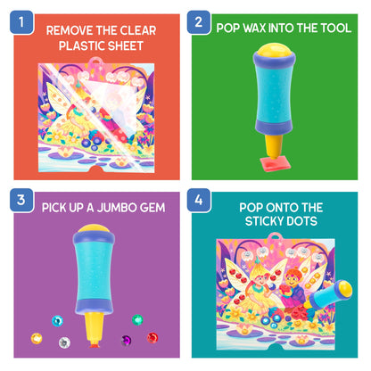 Jumbo Gem Kit: Fairy Tale Kingdom