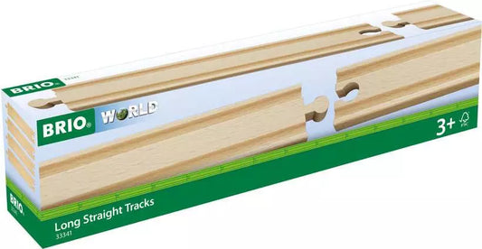 World Train Tracks - Long Straight Tracks (4 pieces)