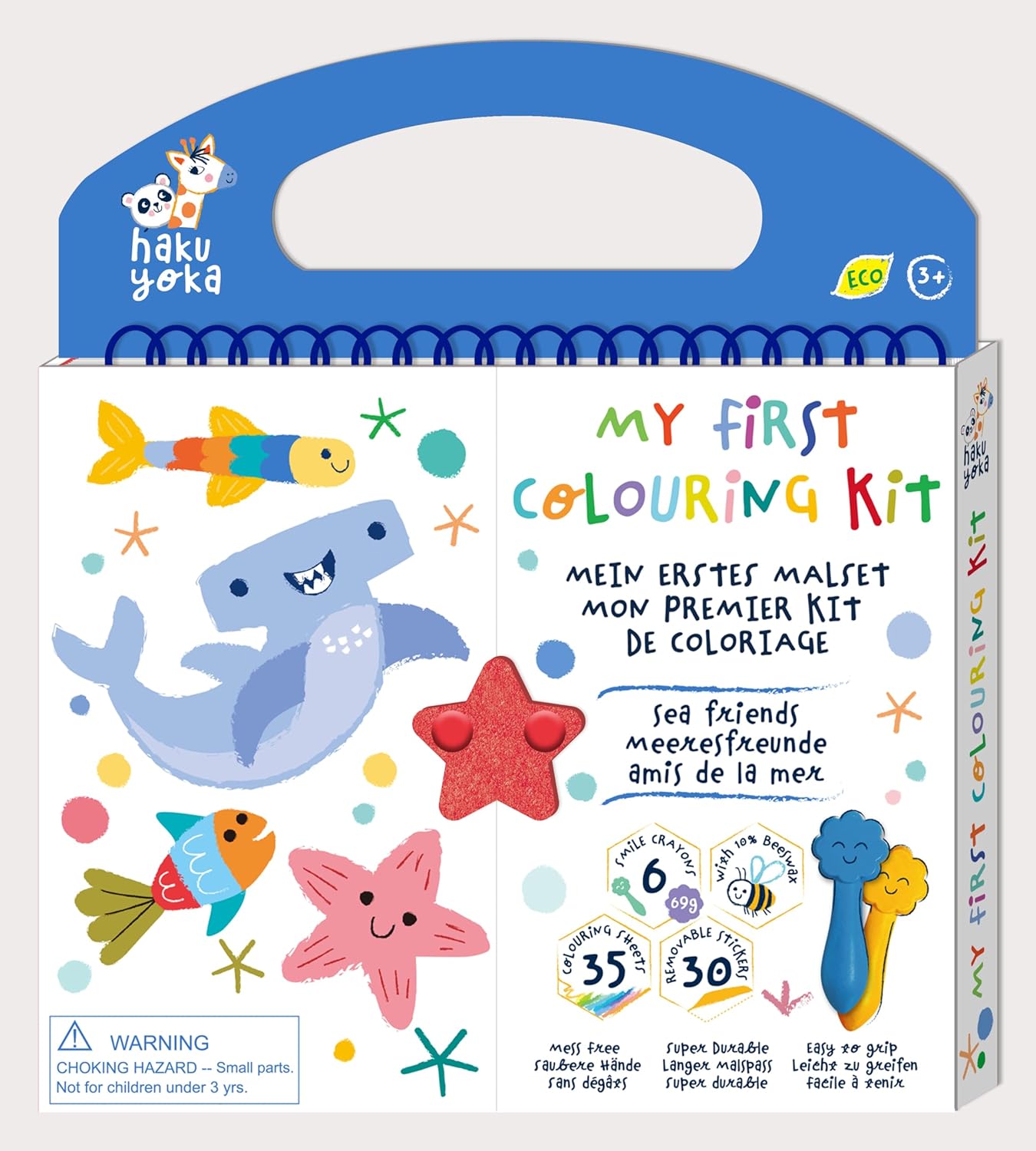 My First Colouring Kit - Sea Friends
