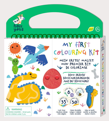 My First Colouring Kit - Dino Friends