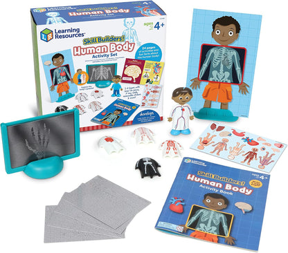 Learning Resources Skill Builders! Human Body Activity Set