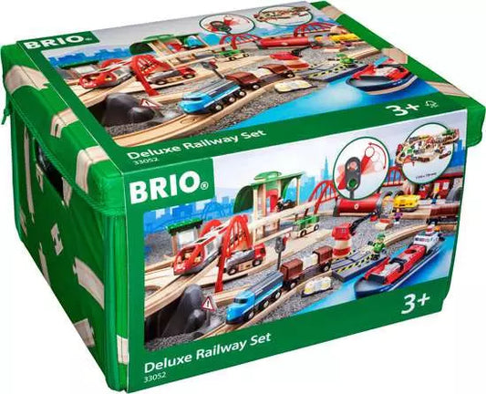 BRIO World Train Set Deluxe Railway Set