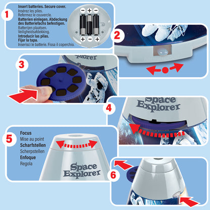 Space Explorer Room Projector