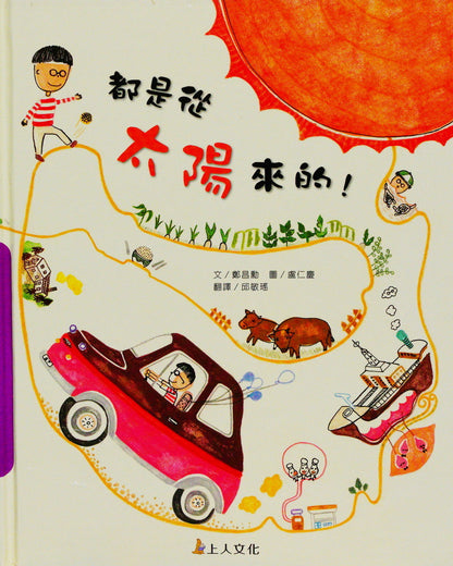 都是從太陽來的！