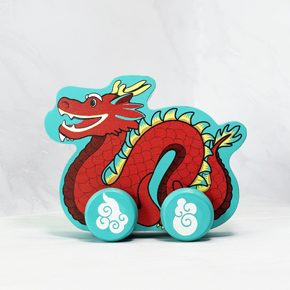 HONG KONG WOODEN PUSH-ALONG TOYS
