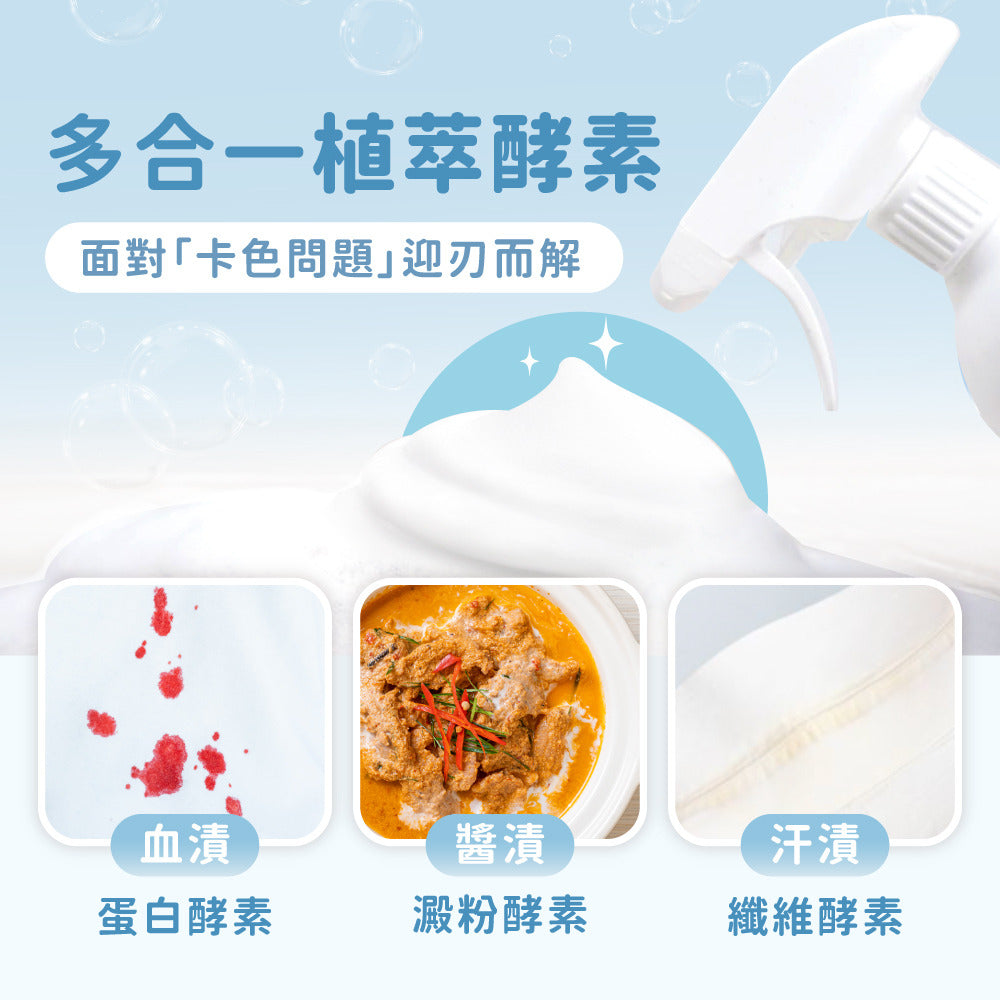 【mamayo】台灣製衣物去漬噴霧-幼兒專用400ml