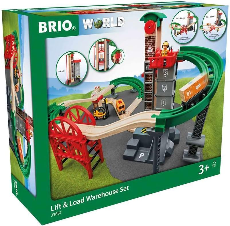 Brio World: Lift & Load Warehouse Set