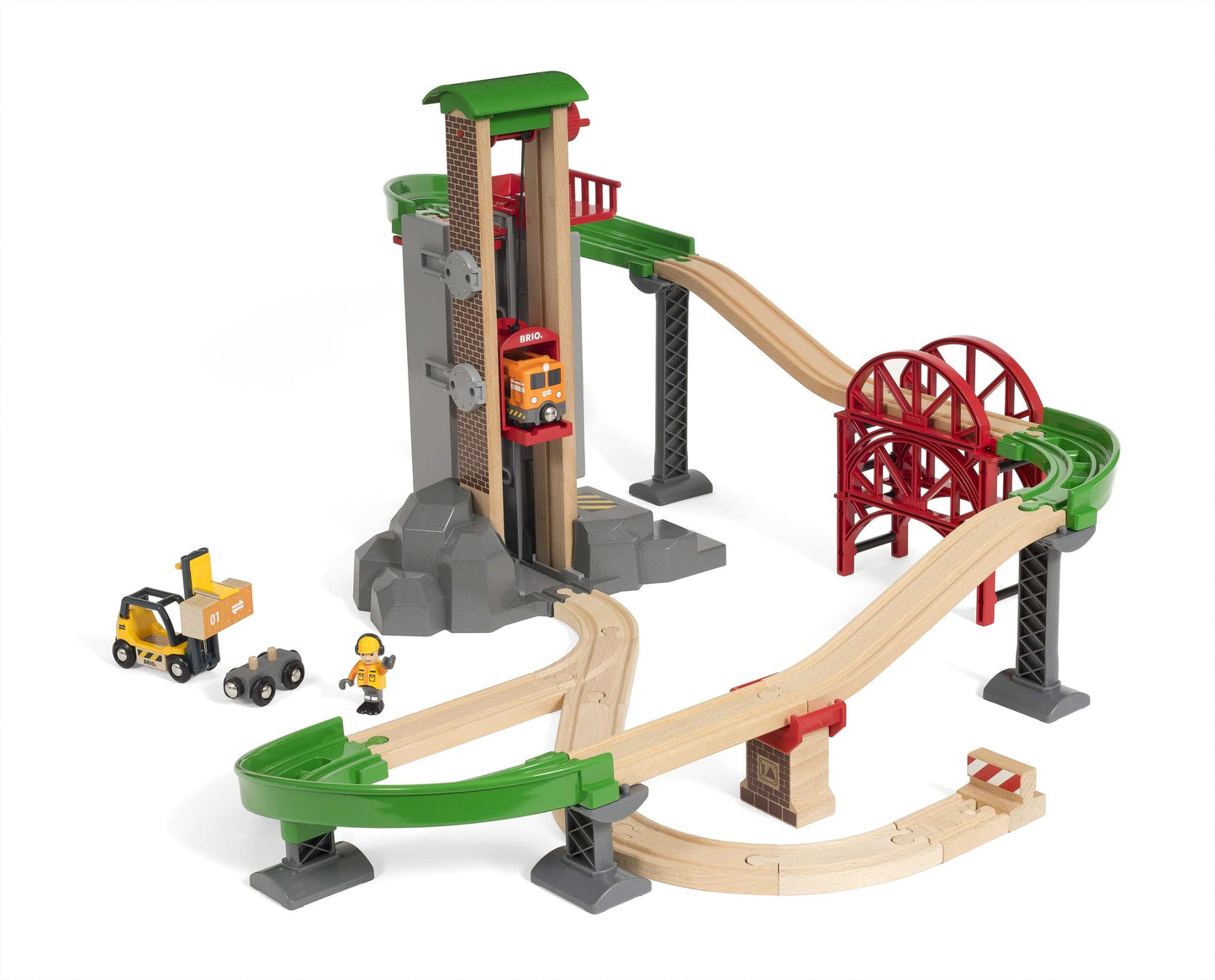 Brio World: Lift & Load Warehouse Set