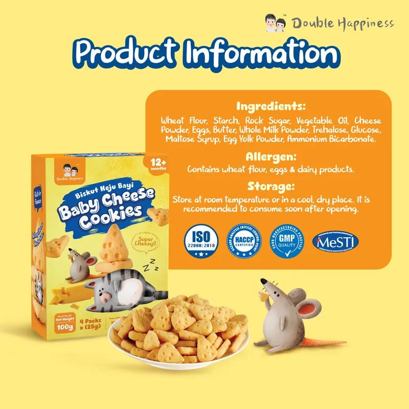 BABY CHEESE COOKIES