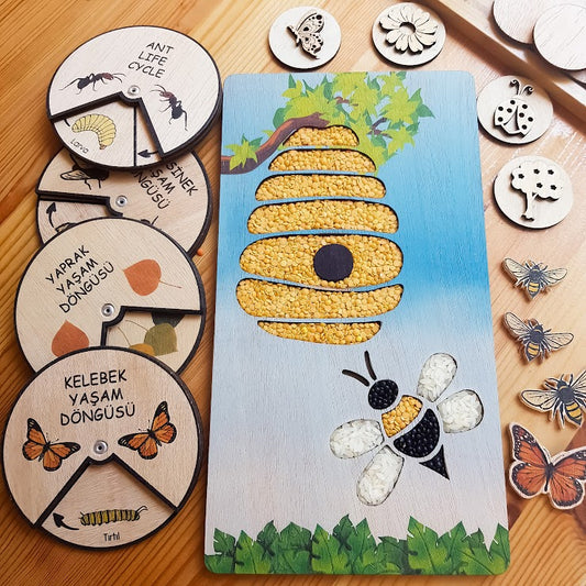Sensory Tray (Bee)