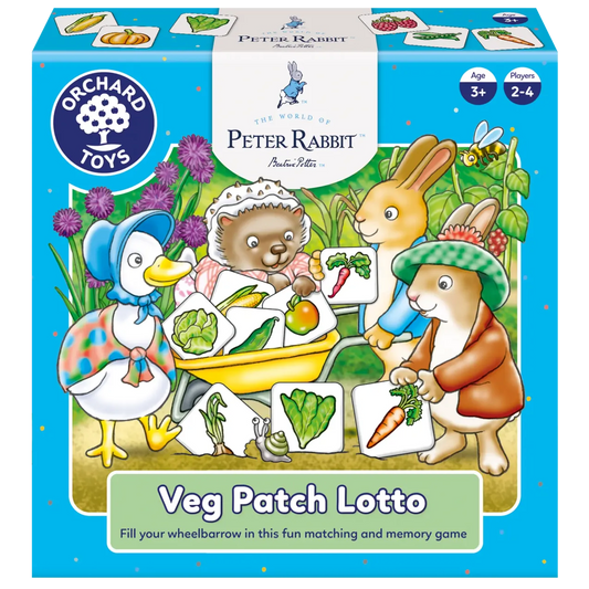 Peter Rabbit™ Veg Patch Lotto Game 彼得兔™蔬果園配對記憶遊戲