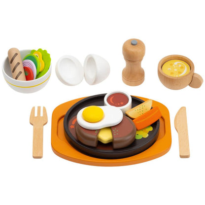 Playing House Goods: Hamburger Steak Set