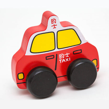 HONG KONG WOODEN PUSH-ALONG TOYS